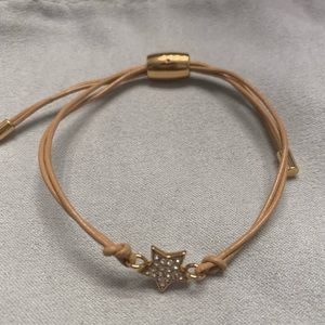 Fossil Adjustable Star Bracelet